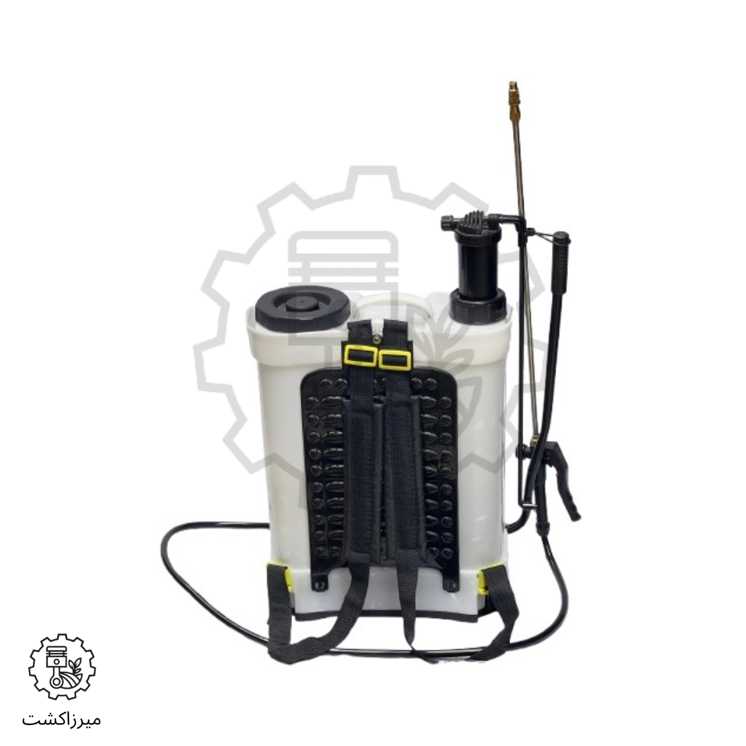 سمپاش دو موتوره ۲۰ لیتری شارژی و دستی FST نمای پشت