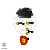 چهار نازل سمپاش و شارژر باطری مدل دو موتوره ۲۰ لیتری FST