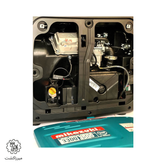 تصویر نزدیک از قطعات موتور برق میکازوکی ۳.۵kW