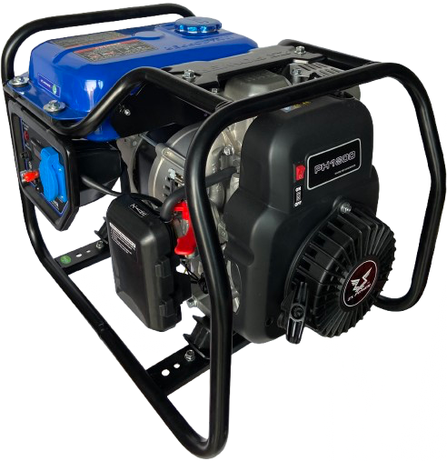 موتور برق زونگشن 1/5 کیلووات بنزینی سیم‌پیچی مسی نمای سه ربع