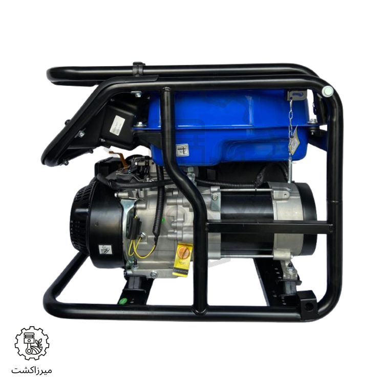 وتور برق زونگشن 3/3 کیلووات بنزینی سیمپیچی مسی مدل KB3700 نمای بغل