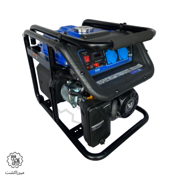 موتور برق زونگشن 3/3 کیلووات بنزینی سیمپیچی مسی مدل KB3700 نمای 3/4