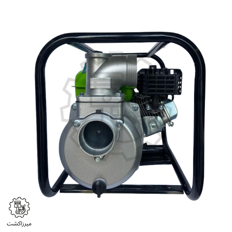 موتور پمپ آب 3 اینچ بنزینی BTN نمای پشت