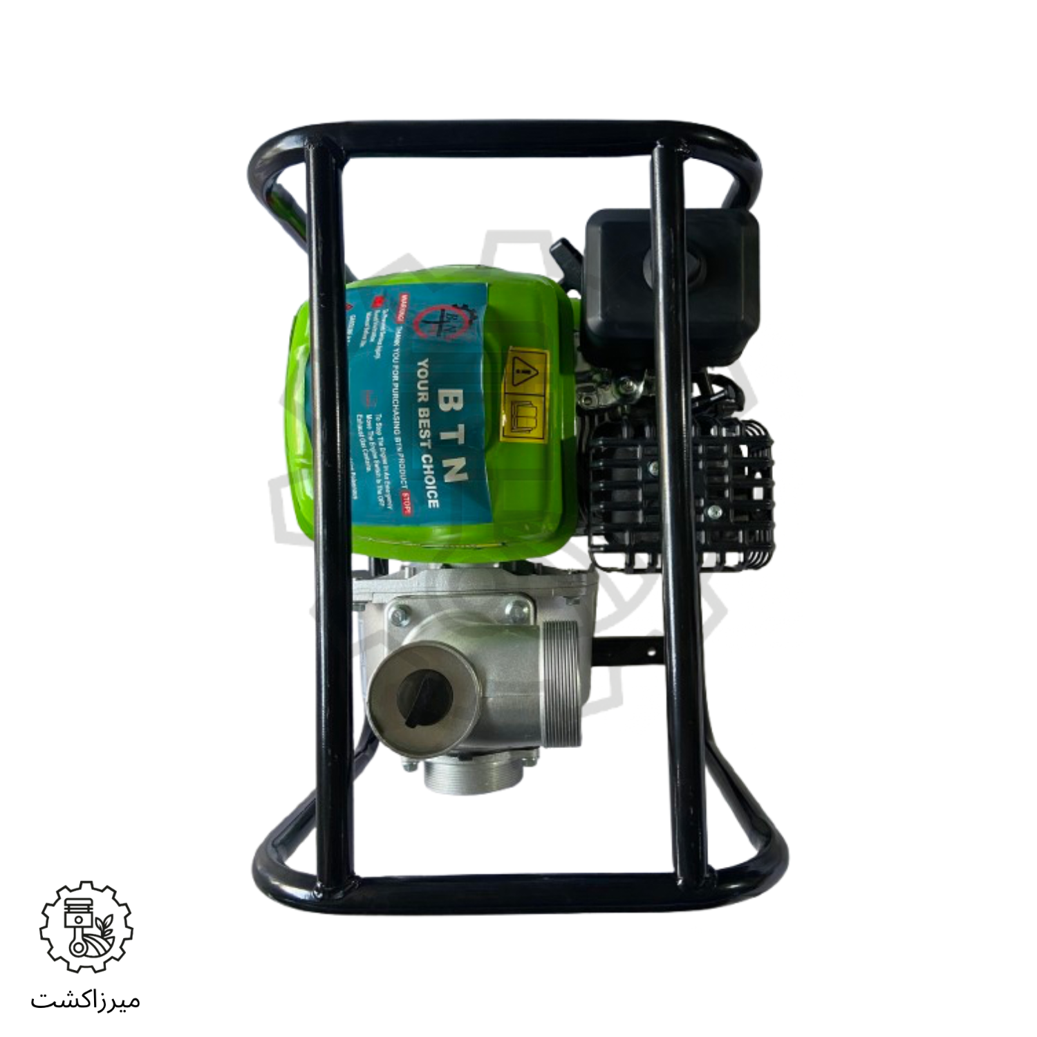 موتور پمپ آب 3 اینچ بنزینی BTN نمای بالا