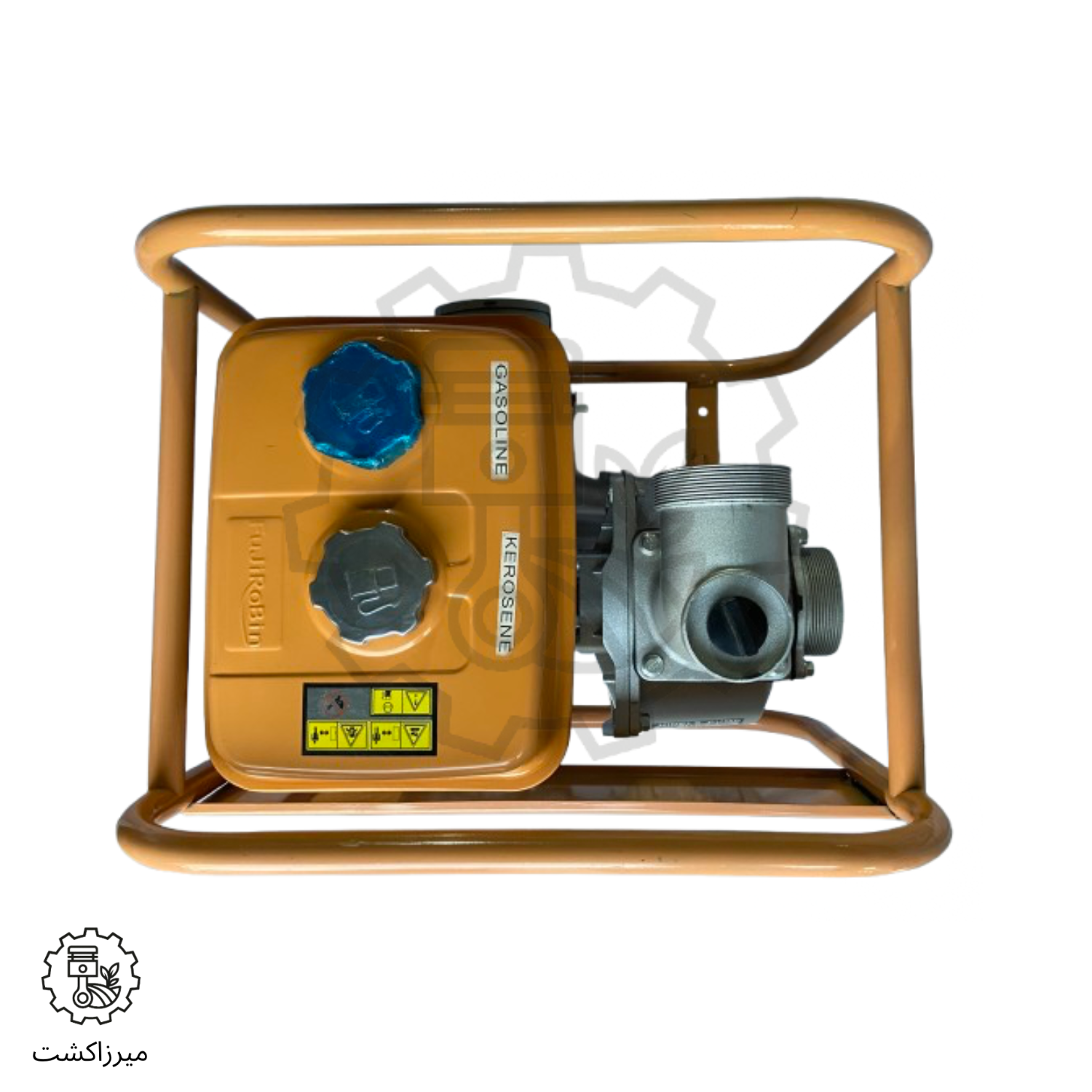 پمپ آب 3 اینچ فوجی روبین مناسب کشاورزی و باغبانی نمای بالا