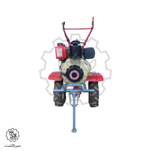 نمای جلو تیلر کولتیواتور دیزلی ۵ اسب کاما