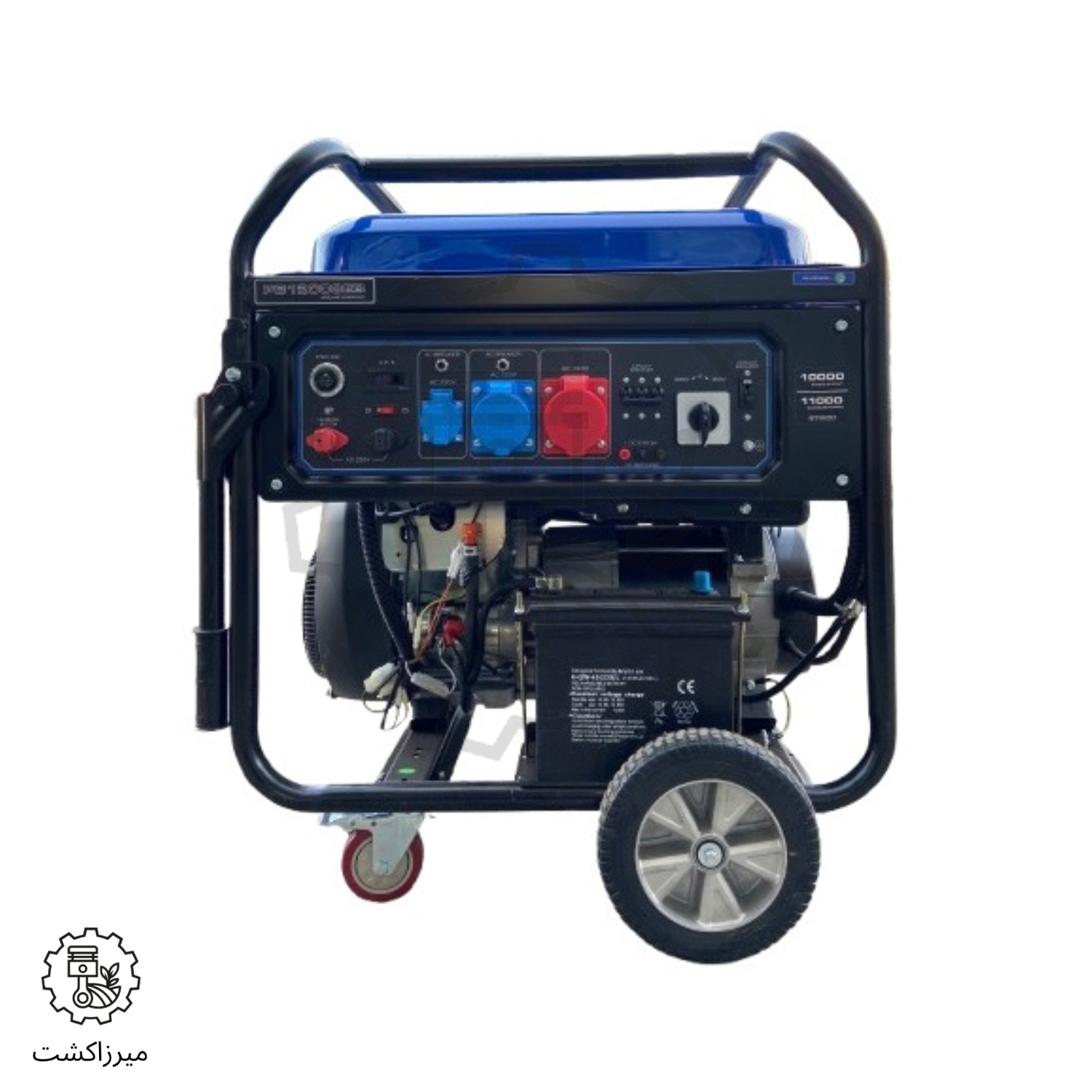 ژنراتور بنزینی زونگشن PB12003EB با توان ضربه‌ای 11 کیلووات و استارت برقی