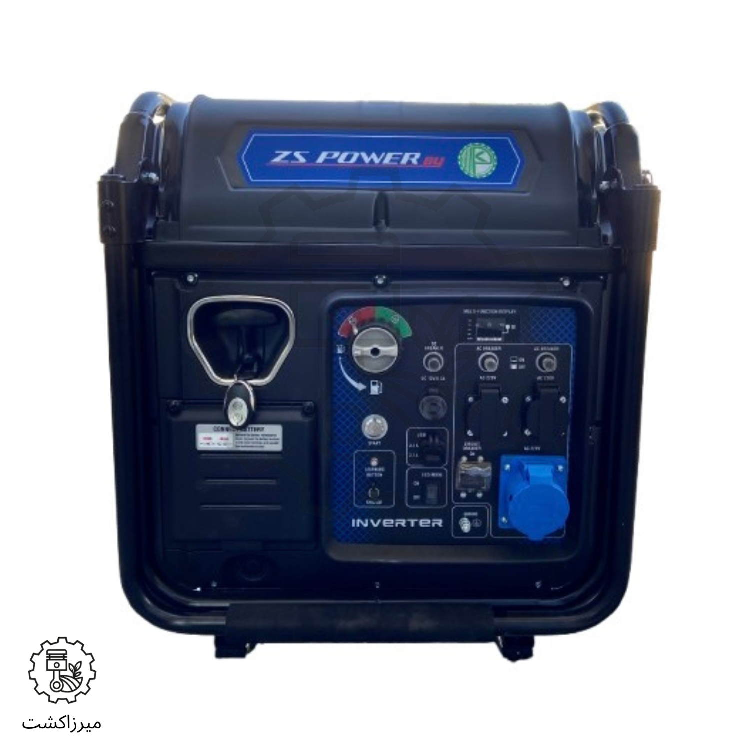 موتور برق سوپرسایلنت 7.5 کیلووات زونگشن با باک 23 لیتری و طراحی کم‌صدا