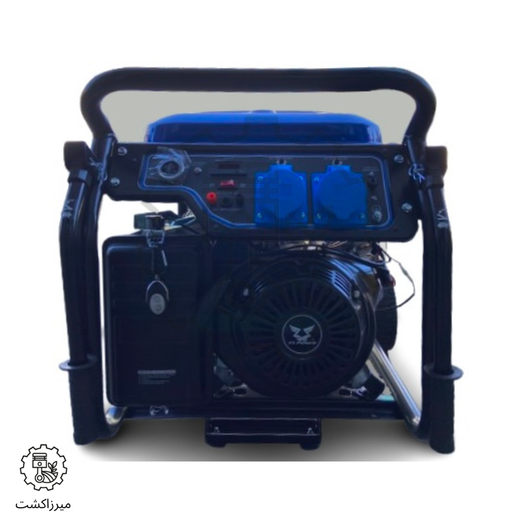 موتور برق 8.5 کیلووات زونگشن LB9000E نمای جلو | ژنراتور بنزینی استارتی و ریموتی با موتور 460 سیسی