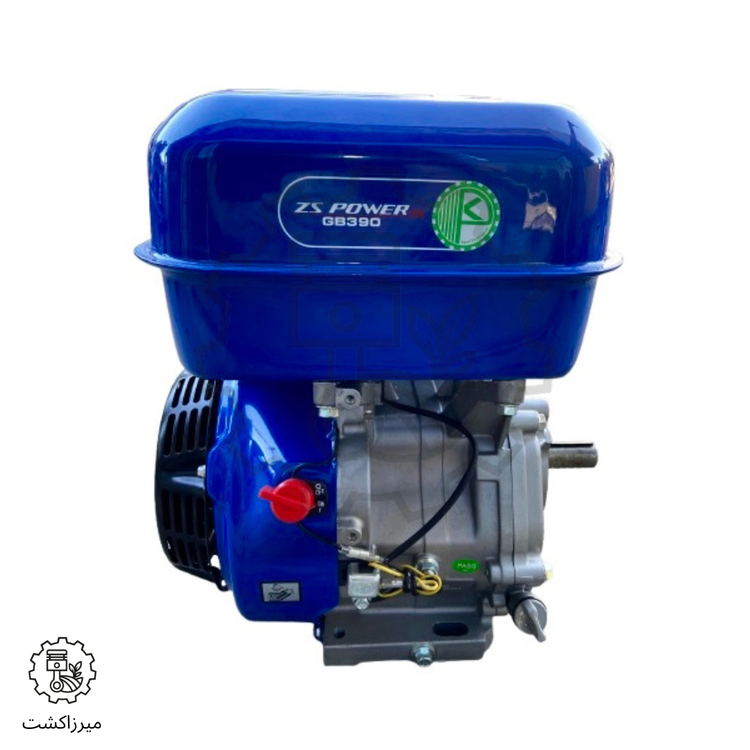 موتور بنزینی زونگشن GB390 مناسب مصارف کشاورزی و صنعتی