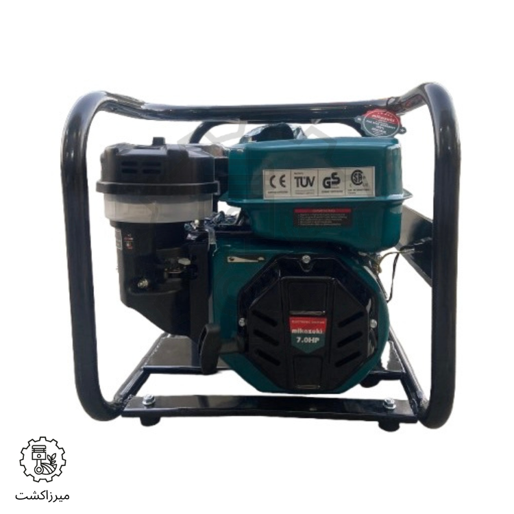 موتور پمپ میکازوکی MK-50CGPX برای آبیاری زمین کشاورزی با فشار بالا و هد 90 متری