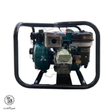 موتورپمپ آب بنزینی 7 اسب میکازوکی با باک بزرگ، فیلتر روغنی و طراحی مستحکم برای آبیاری باغ و مزرعه