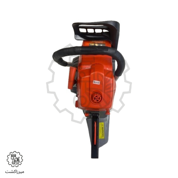 اره زنجیری بنزینی اگرو مدل AG-CS5200 نمای بالا