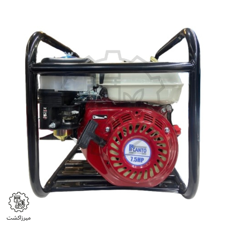 موتور پمپ آب بنزینی پیکانتو PC50 نمای جلو خروجی ۲ اینچ