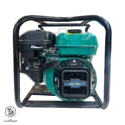 موتورپمپ آب بنزینی پترو PX80 نمای جلو خروجی ۳ اینچ