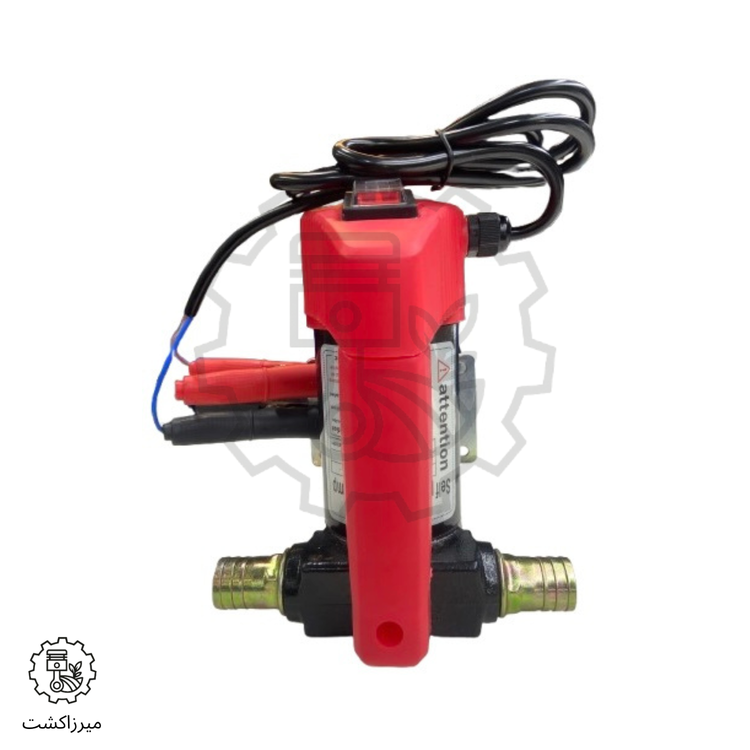 گازوئیلکش 12 ولت پترو PT-12V نمای جلو با بدنه چدنی