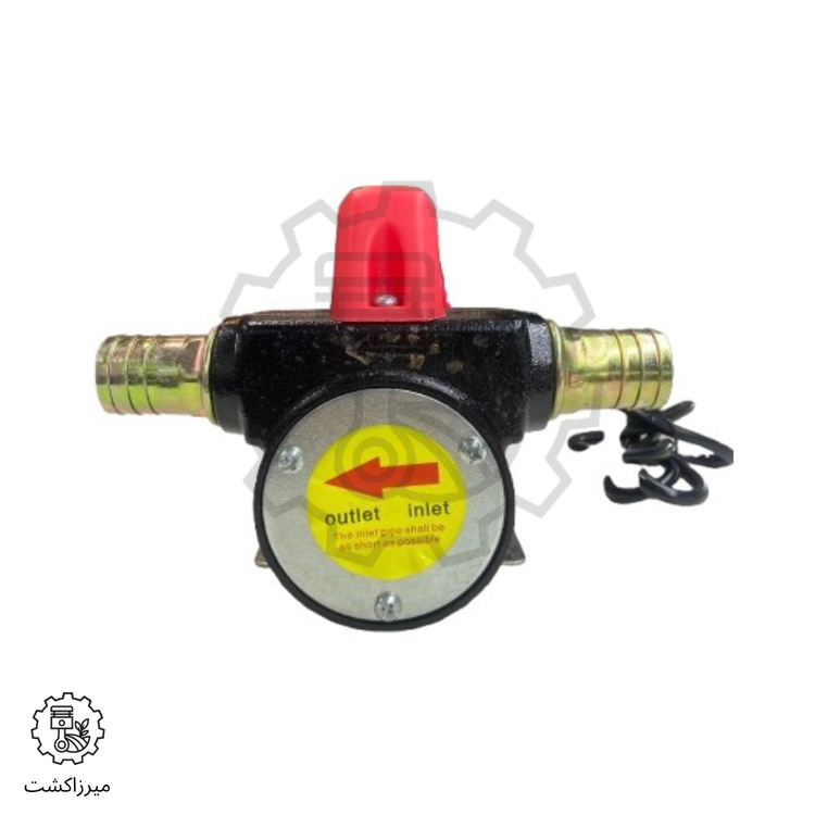 گازوئیلکش 12 ولت پترو با خروجی 40 لیتر در دقیقه نمای زیرین