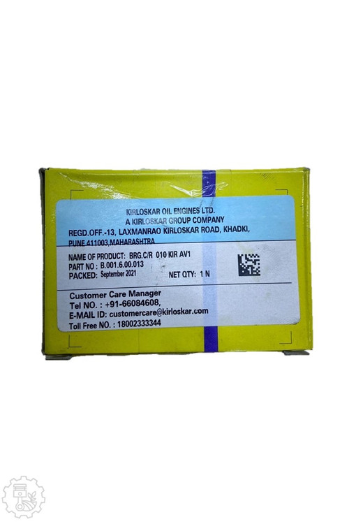 مشخصات فنی یاتاقان متحرک مارگو AV Kirloskar سایز 010